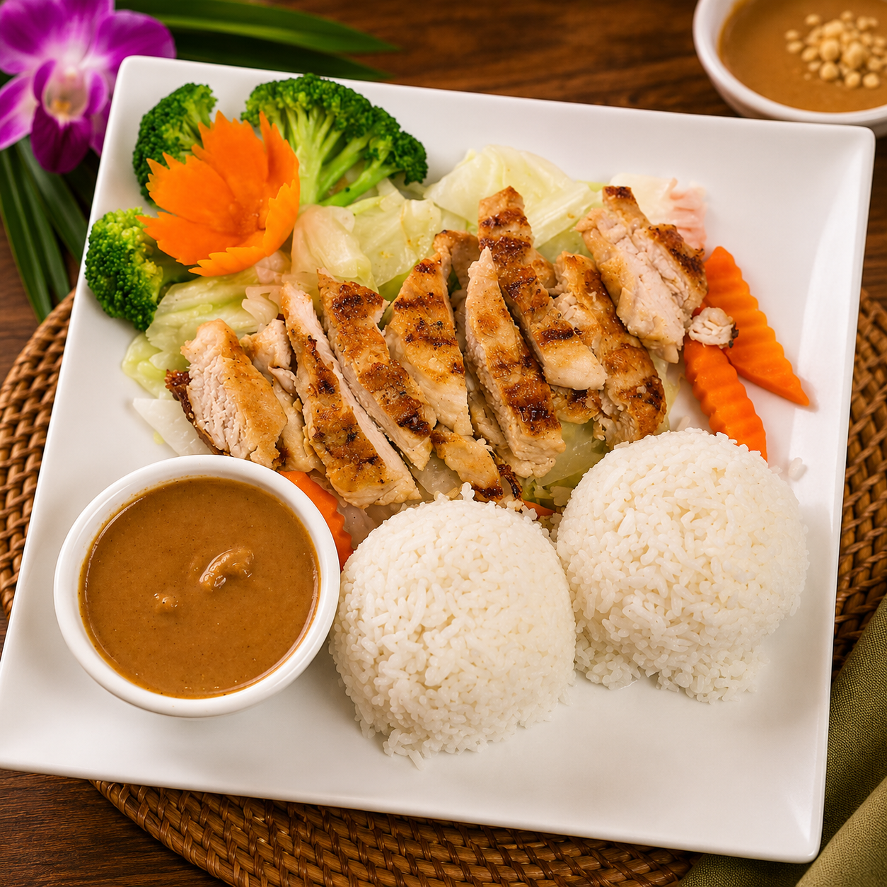 Peanut Sauce Meal